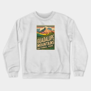 Vintage Guadalupe Mountains National Park Crewneck Sweatshirt